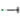 une illustration d'une Sonde de température de surface du rouleau Thermometre.fr avec un fil vert attaché.