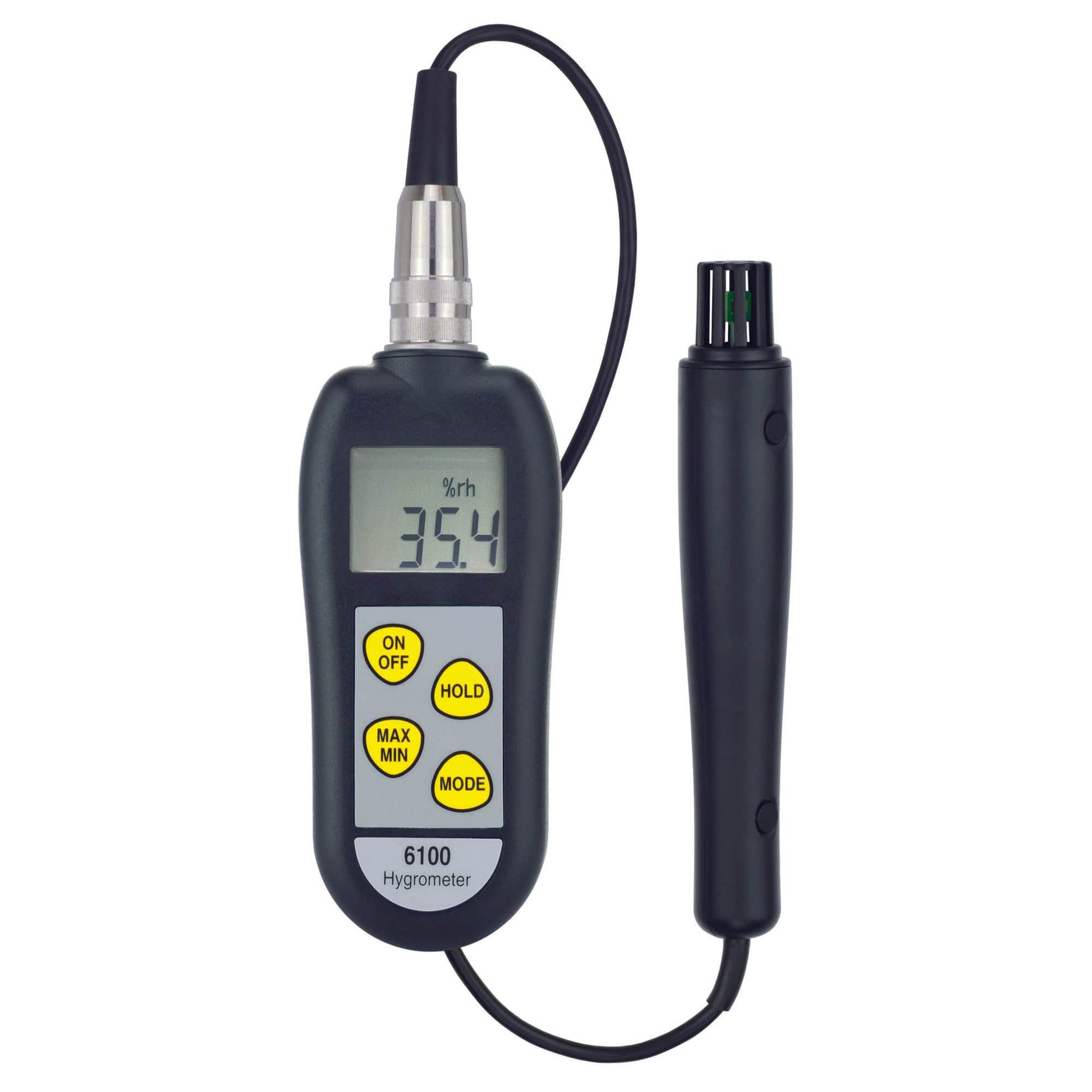 WSLHCsure Thermomètre hygromètre numérique,Thermo-Hygromètre Electronique  Intérieur ，Deux Piles Inclus，Blanc
