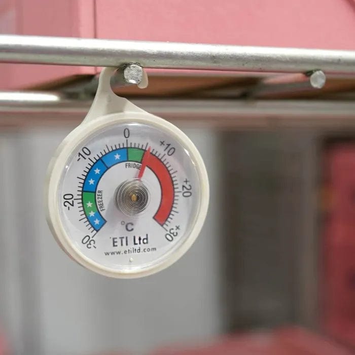 Thermomètre long Frigo Congélateur - 4 zones - Temp. de -40° à +40° C