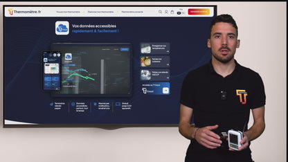 Thermomètre enregistreur WiFi à deux canaux