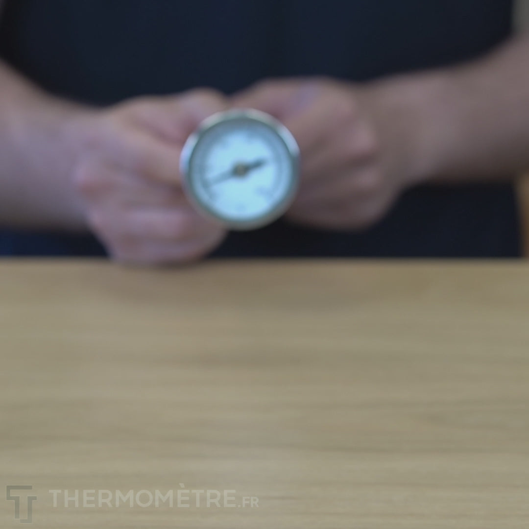 1pc Thermomètre Thermomètre De Friture Profonde Avec Cadran - Temu