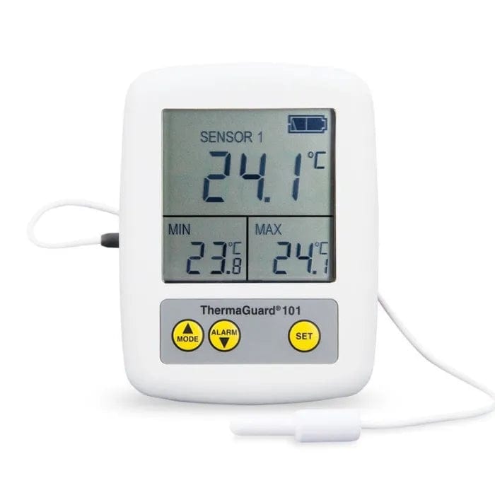 ABS Intérieur Thermomètre sans fil Horloge Thermomètre numérique
