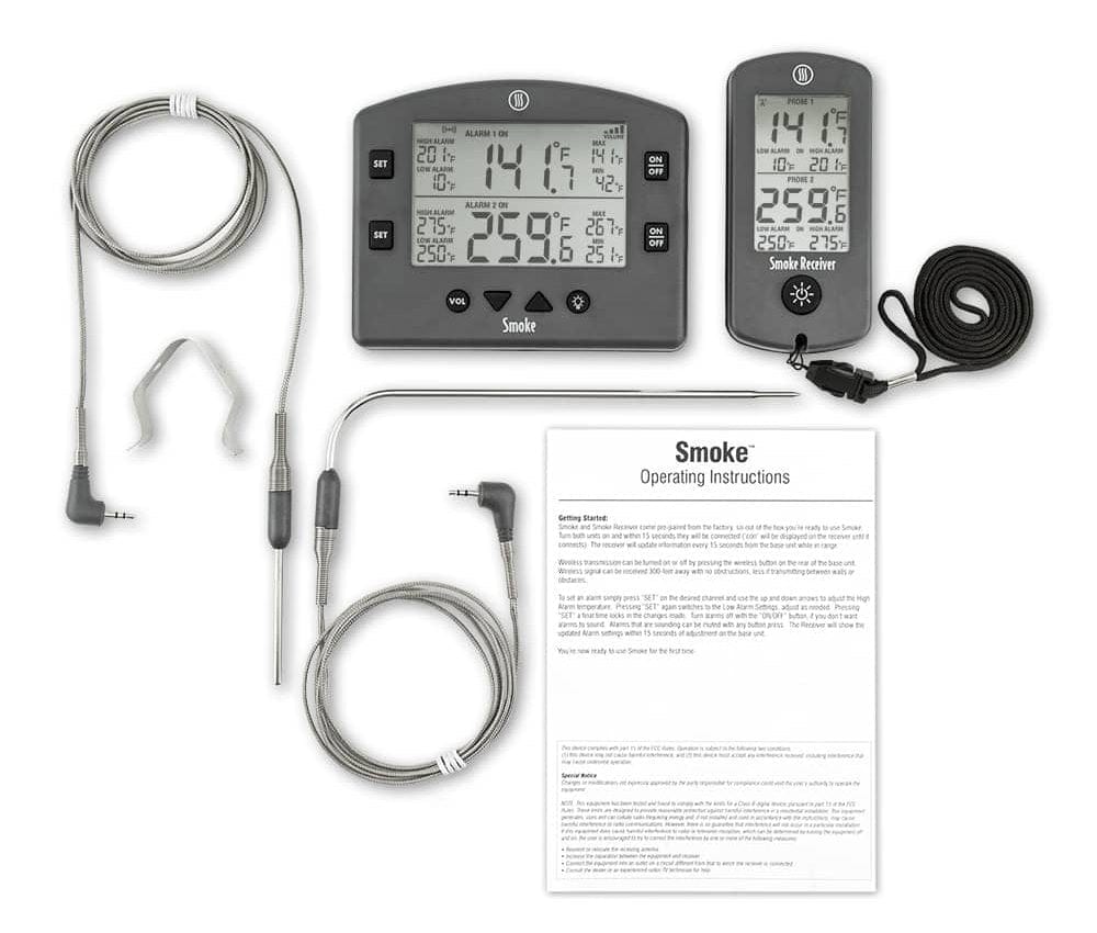 6CM Thermomètre, Fumeur de Barbecue Jauge de température,Thermostat pour  BBQ, et thermomètre à Barbecue d