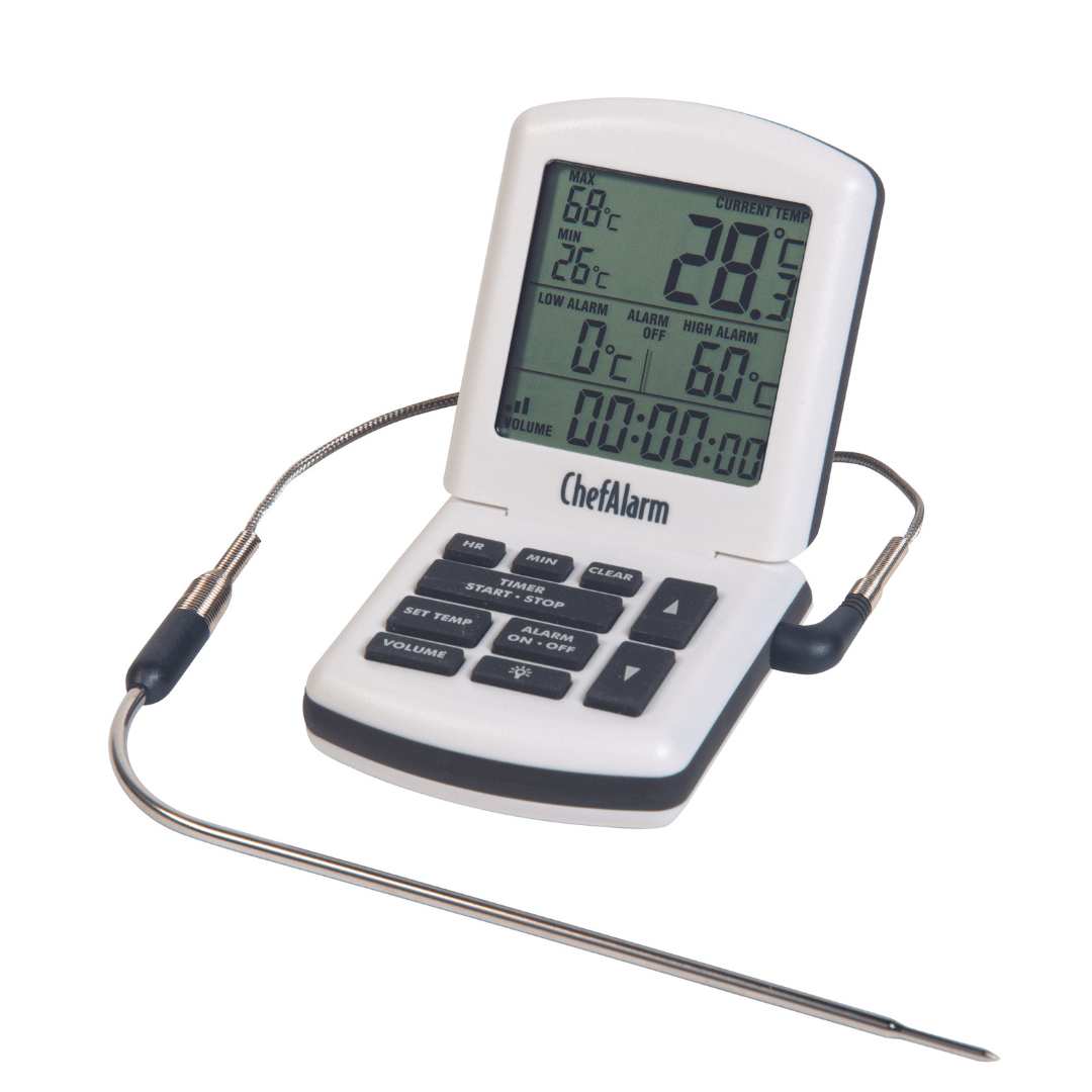 Cuisson de précision avec ChefAlarm : thermomètre et minuterie – Thermometre .fr